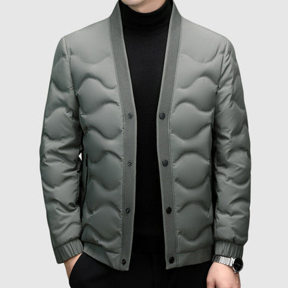 Herrarnas Dunjacka Minimalistisk Design för Vinterbruk 1