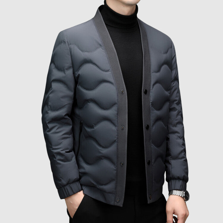 Herrarnas Dunjacka Minimalistisk Design för Vinterbruk 2