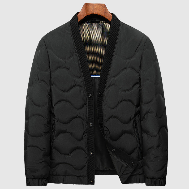 Herrarnas Dunjacka Minimalistisk Design för Vinterbruk 3