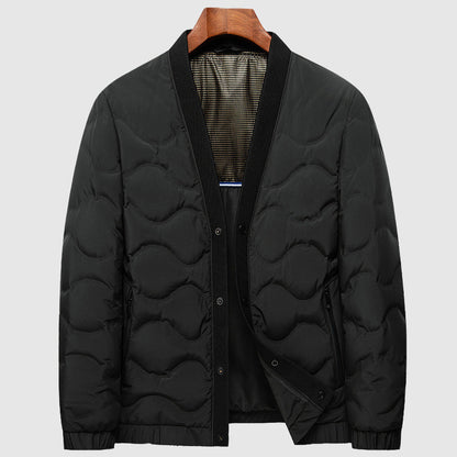 Herrarnas Dunjacka Minimalistisk Design för Vinterbruk 3