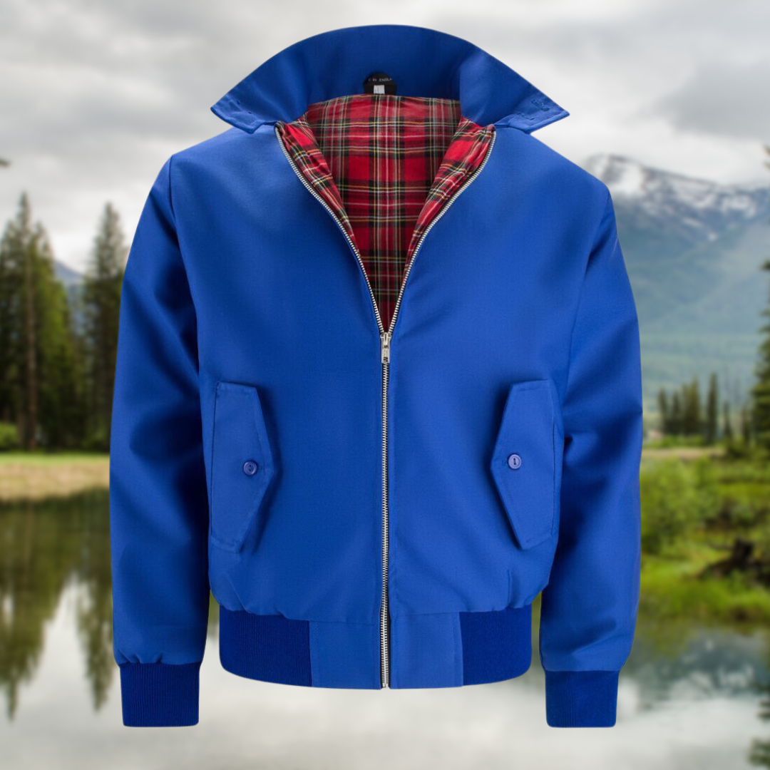 Herrarnas Harrington-Jacka med Klassisk Design 10
