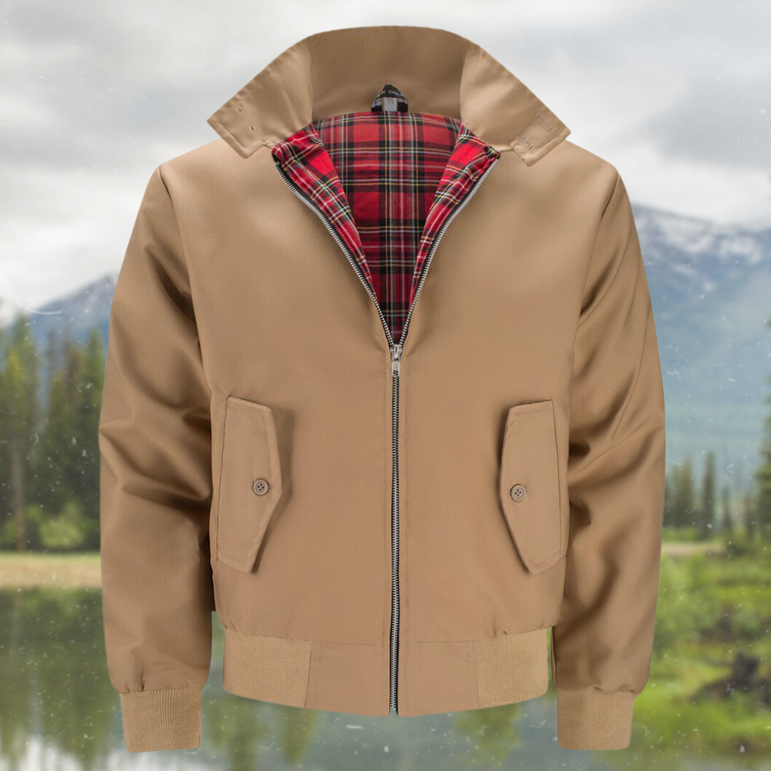 Herrarnas Harrington-Jacka med Klassisk Design 13