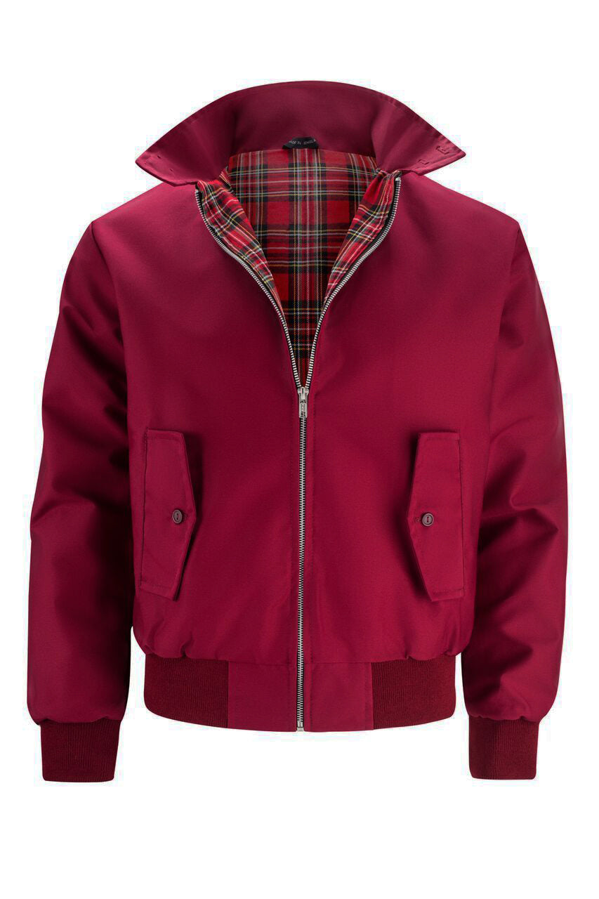 Herrarnas Harrington-Jacka med Klassisk Design 8