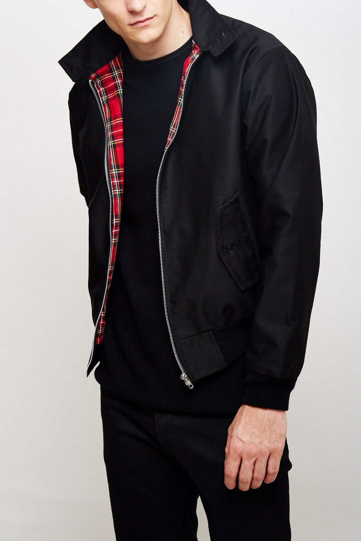 Herrarnas Harrington-Jacka med Klassisk Design 9