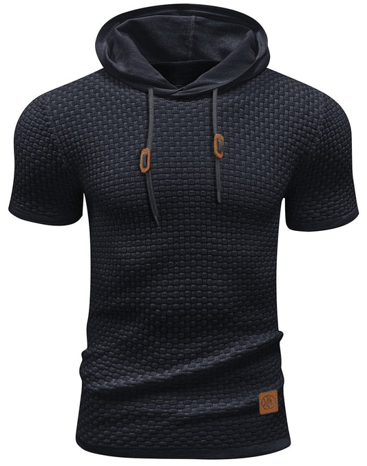 Herrarnas Kortärmad Hoodie Modern Design Polyester 0