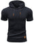 Herrarnas Kortärmad Hoodie Modern Design Polyester 0