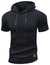 Herrarnas Kortärmad Hoodie Modern Design Polyester 8