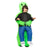 Herrarnas Uppblåsbara Halloween Kostym Alien Polyester 5