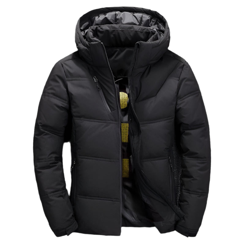 Herrarnas Vinterjacka Puffer Design Dunmaterial 0