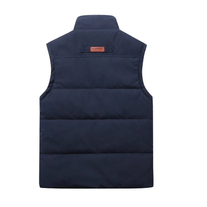 Herrars Ärmlös Väst Modern Stil 5