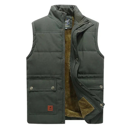 Herrars Ärmlös Väst Modern Stil 8
