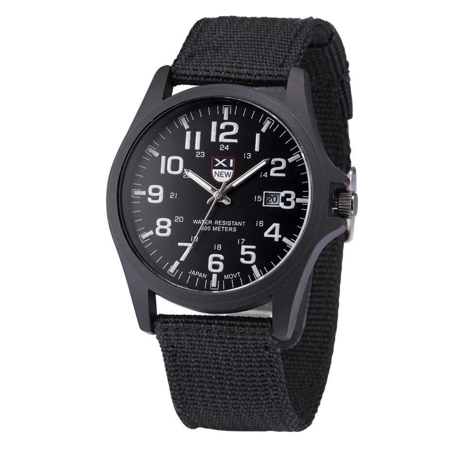 Herrars Militär Armbandsur Luminous 0