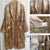 Herrbadrock Satin Gyllene Tryck Rymlig Passform 5