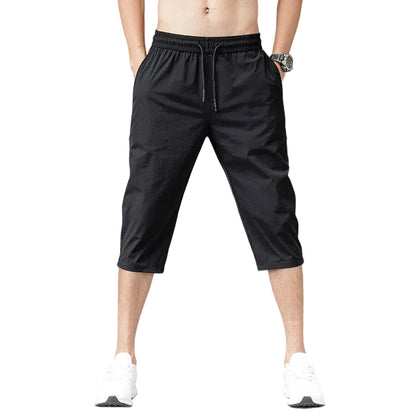 Herrbadshorts 3/4 Snabbtorkande 0