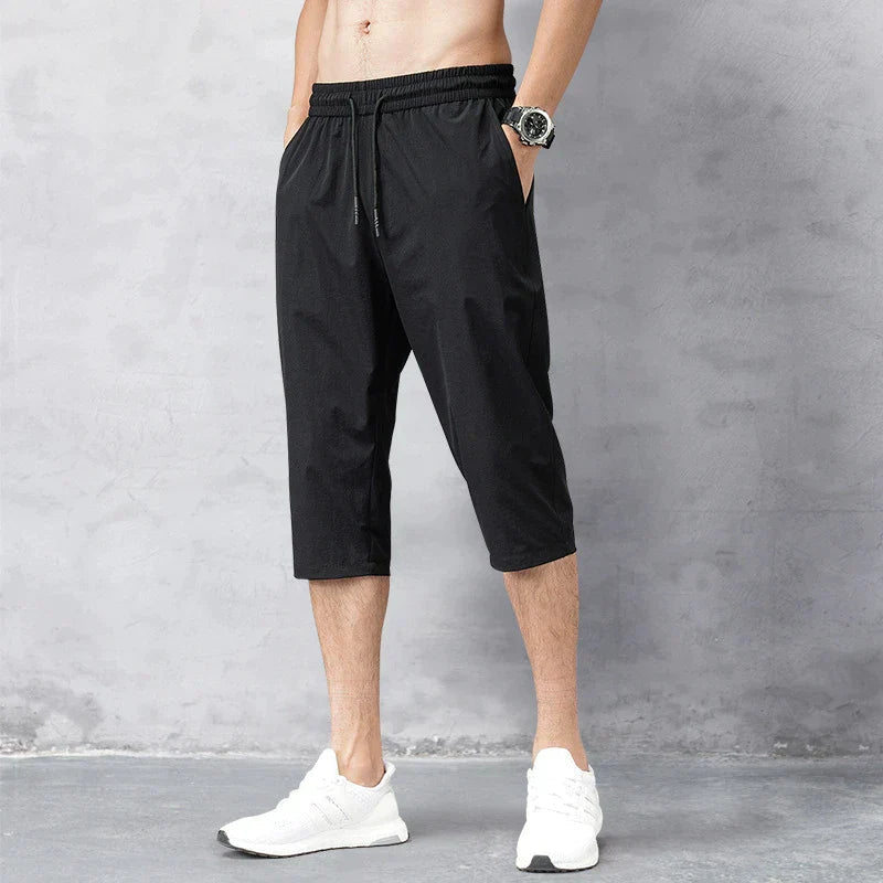Herrbadshorts 3/4 Snabbtorkande 2