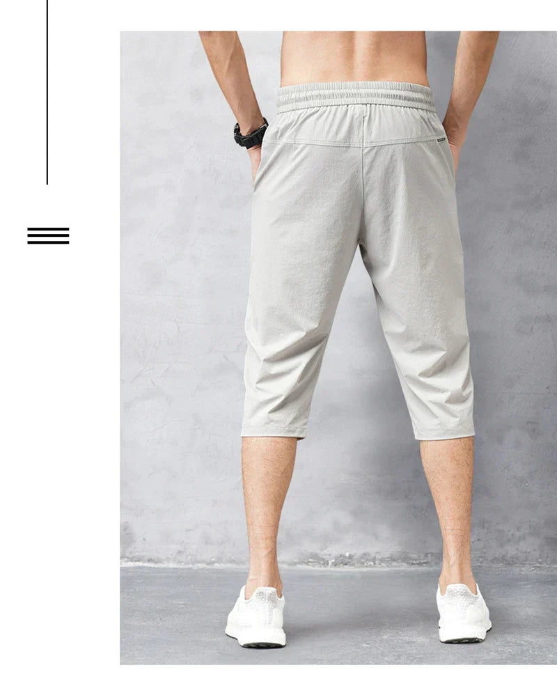 Herrbadshorts 3/4 Snabbtorkande 4
