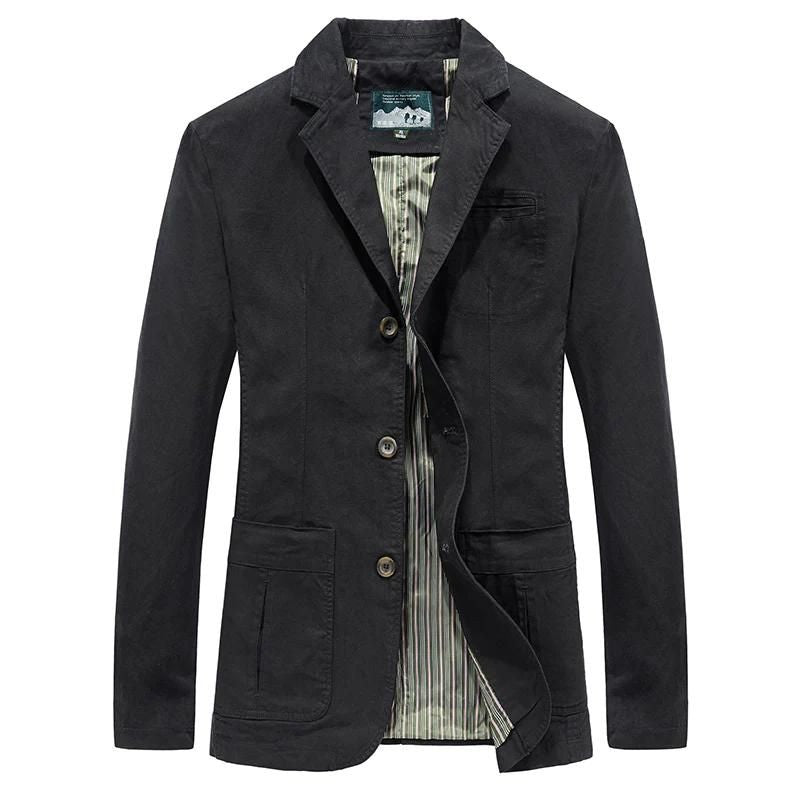 Herrblazer Skräddarsydd Casual Stil 8