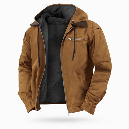 Herrbomberjacka vinter med modern design 0
