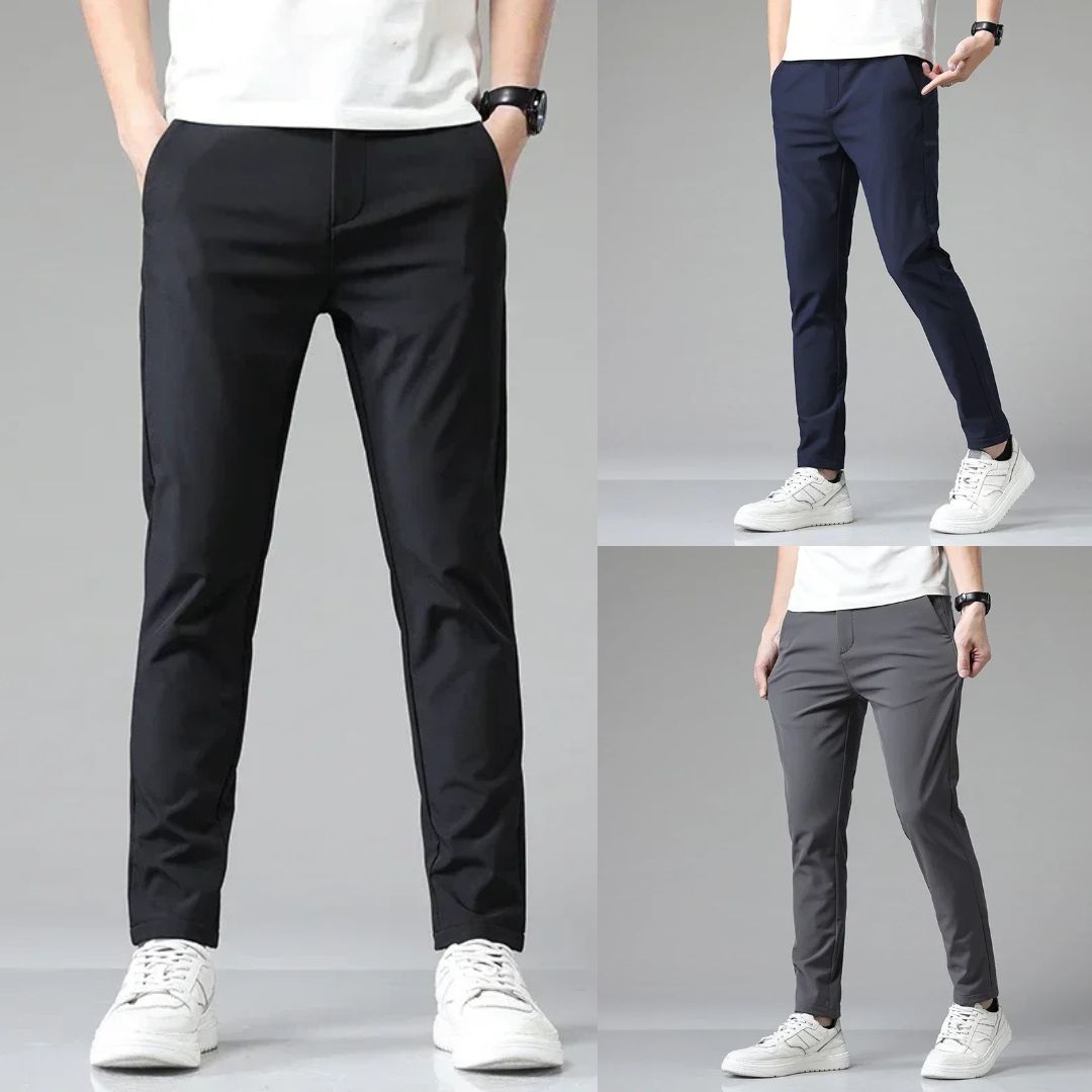 Herrbyxor Casual Stil Bekväm Material 7