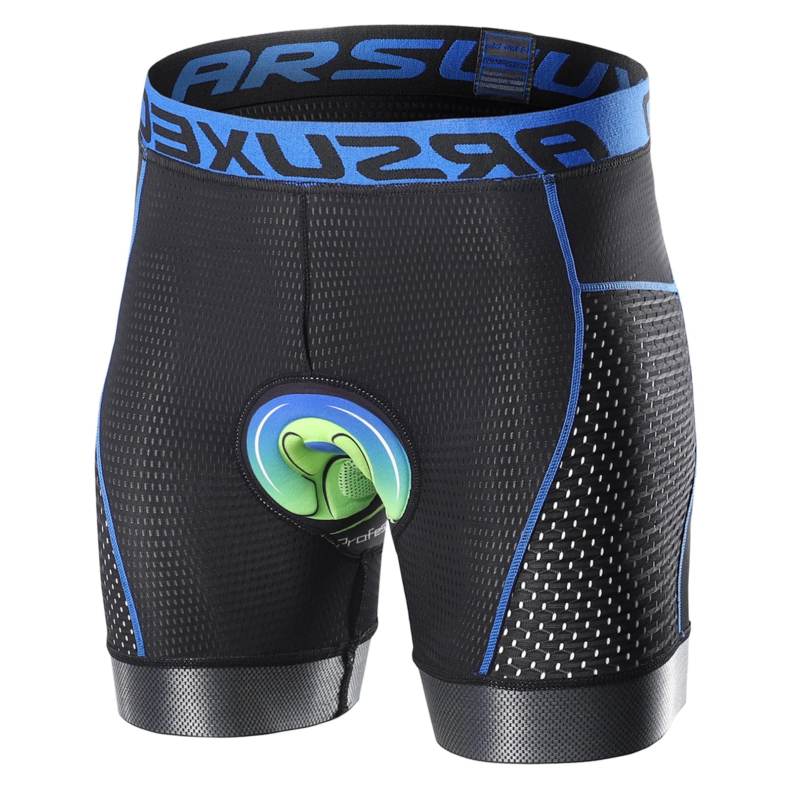 Herrcykelshorts med 5D Gel Kuddar och Snabbtorkande Material 1