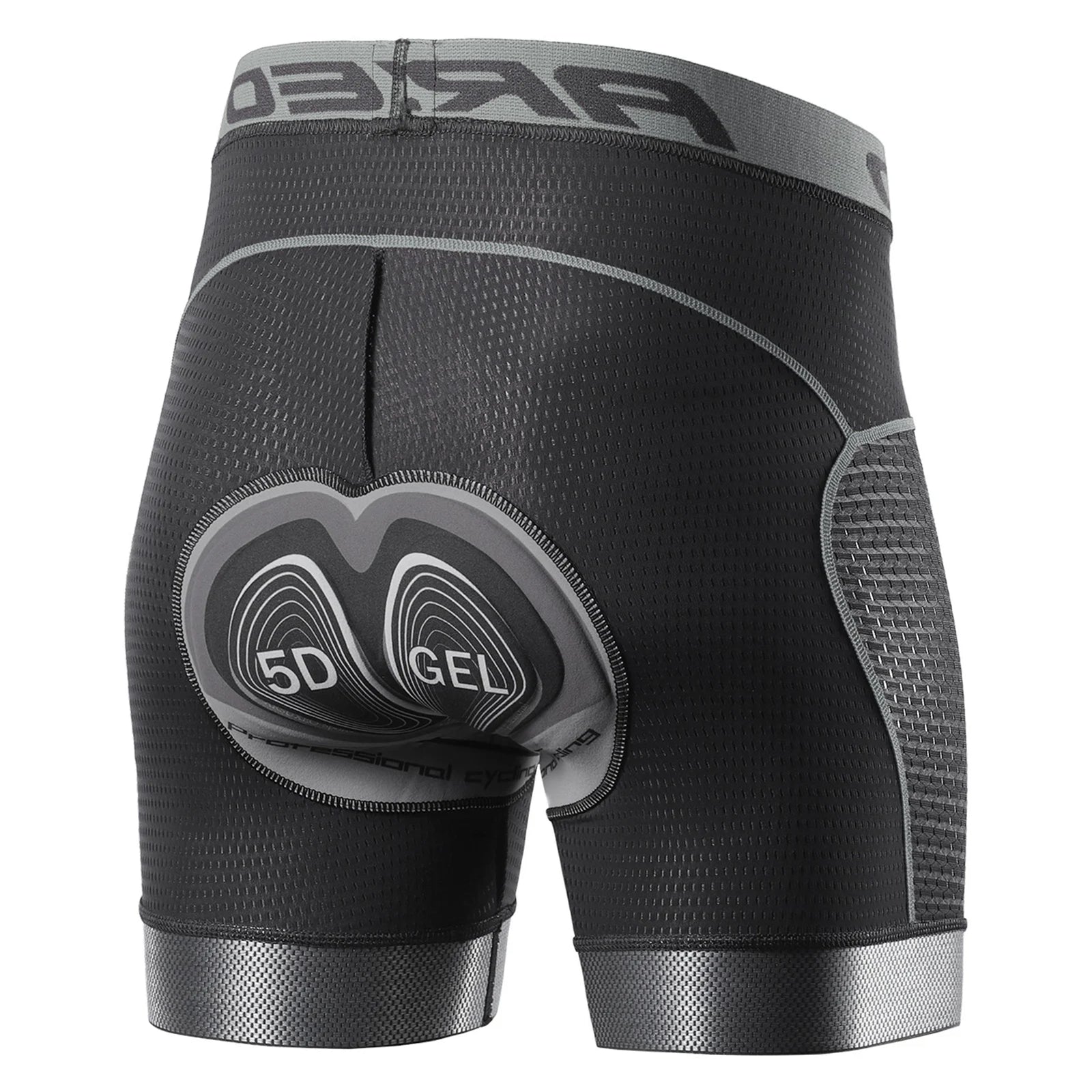 Herrcykelshorts med 5D Gel Kuddar och Snabbtorkande Material 6
