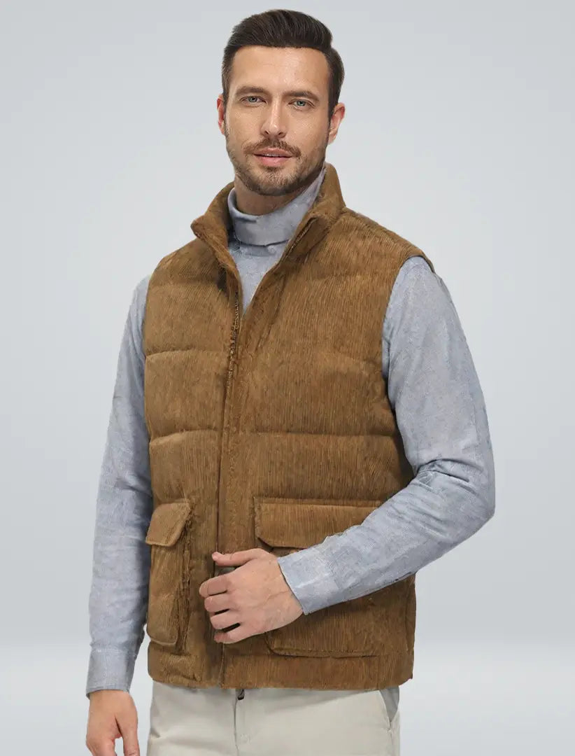 Herre Kroppsvärmare Modern Stilren Design 1