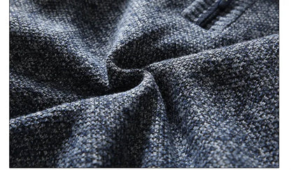 Herren Fleece Tröja Modern Halvdragkedja 3