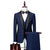Herrens 3-delat Anzugset Slim Fit i Ull 2