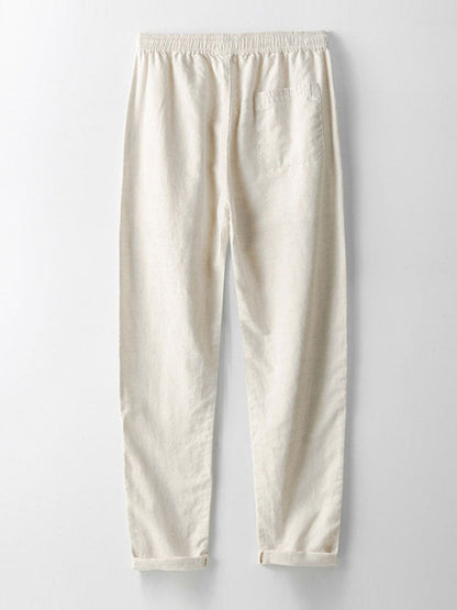 Herrens Blus och Byxor Set Tidlös Stil 6