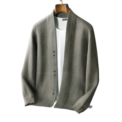 Herrens Cardigan Klassisk Stil 0