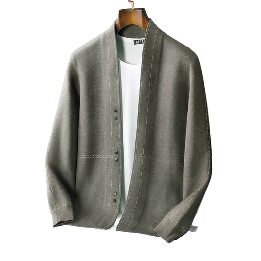 Herrens Cardigan Klassisk Stil 0