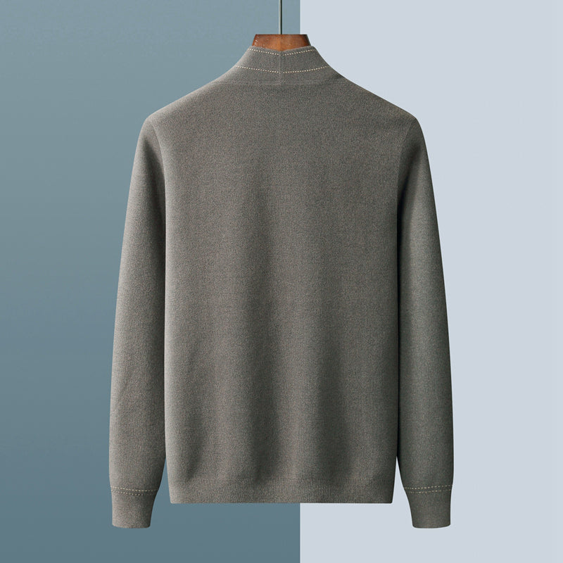 Herrens Cardigan Klassisk Stil 6