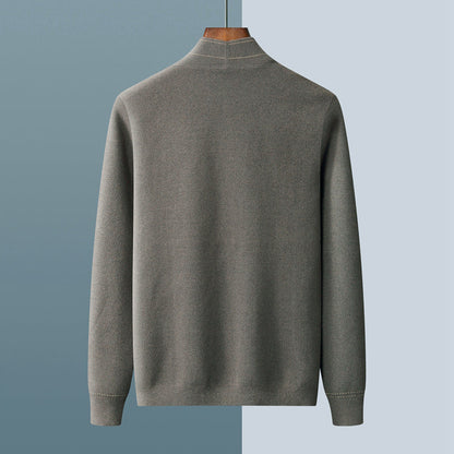 Herrens Cardigan Klassisk Stil 6