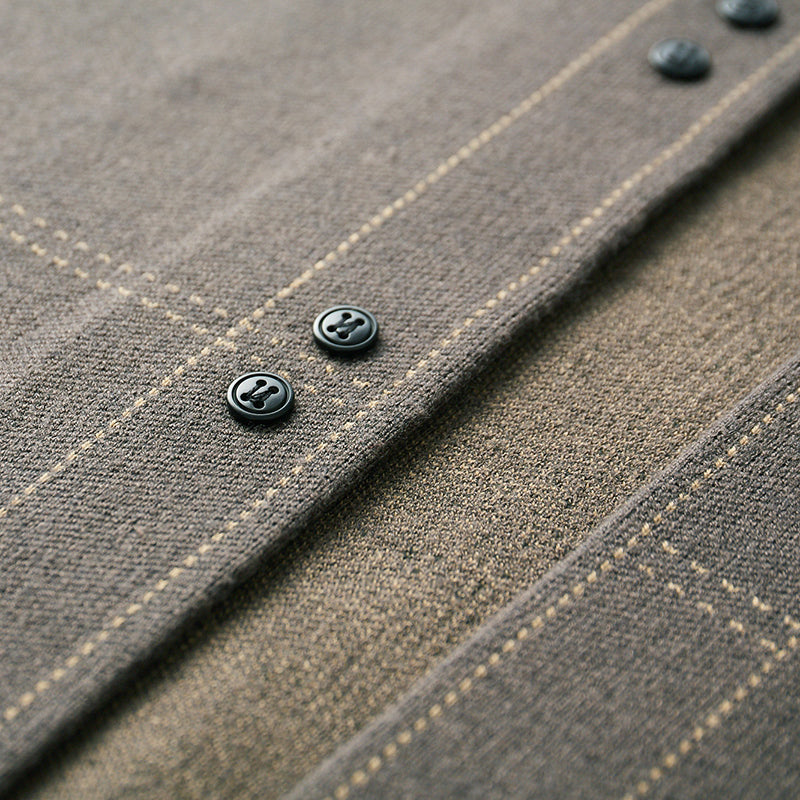Herrens Cardigan Klassisk Stil 8