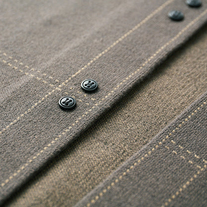 Herrens Cardigan Klassisk Stil 8