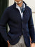 Herrens Cardigan Stickad Tidlös Design för Komfort och Stil 2