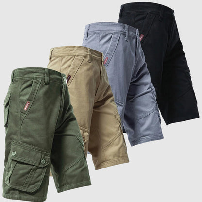 Herrens Cargo Shorts Militärinspirerad Stil 1