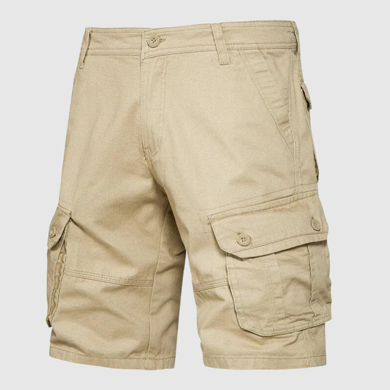 Herrens Cargo Shorts Militärinspirerad Stil 2