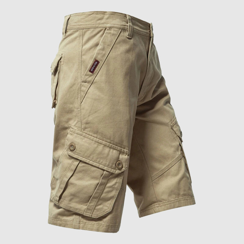 Herrens Cargo Shorts Militärinspirerad Stil 8