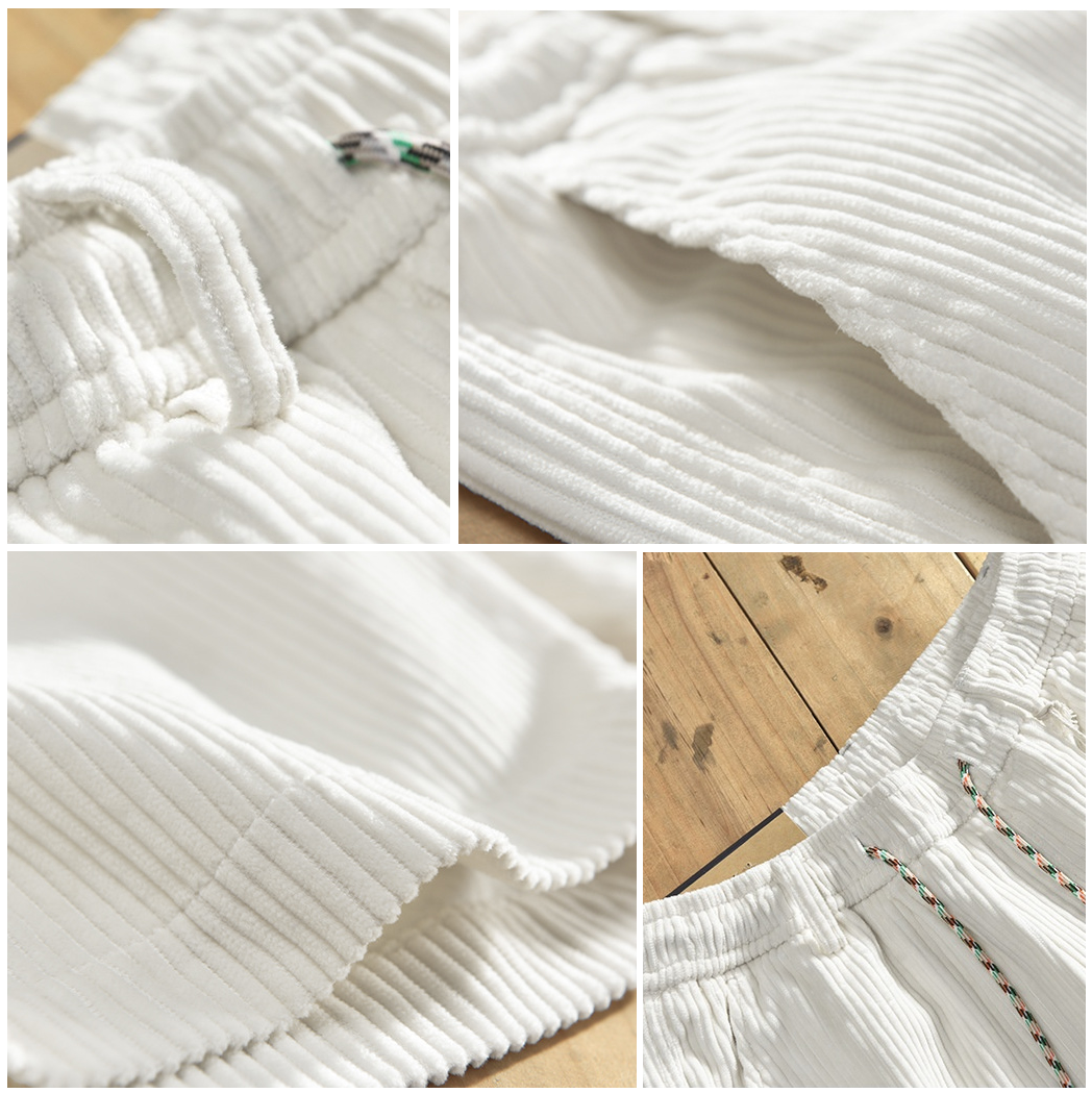 Herrens Cordshorts Lättviktig Design 3