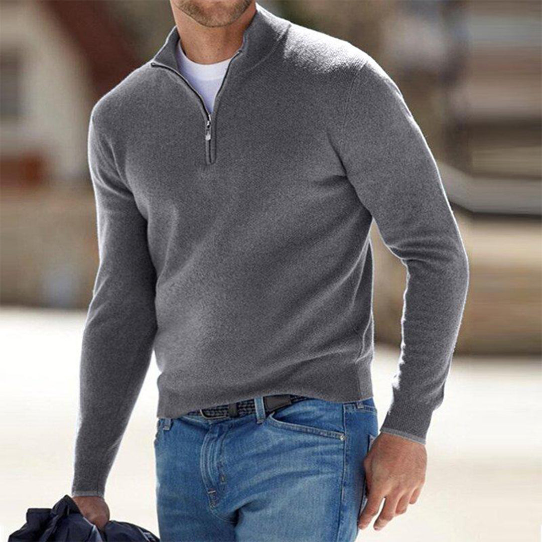 Herrens Dunväst Fleece Med Dragkedja 2