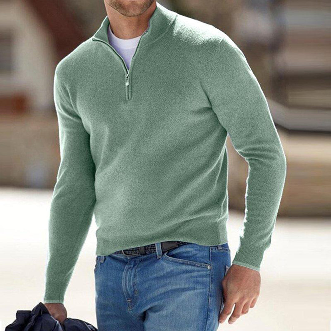 Herrens Dunväst Fleece Med Dragkedja 4