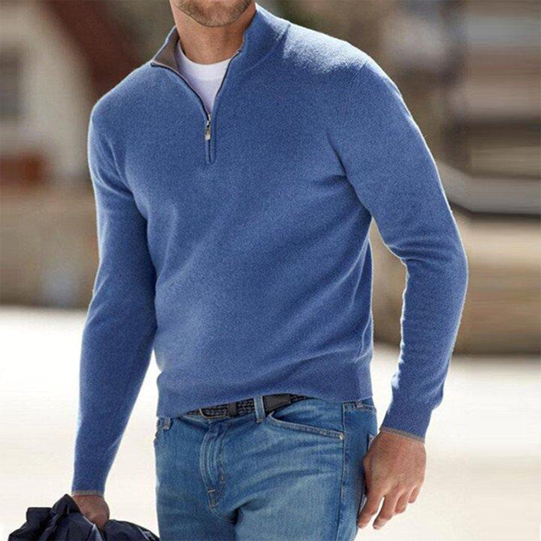 Herrens Dunväst Fleece Med Dragkedja 5