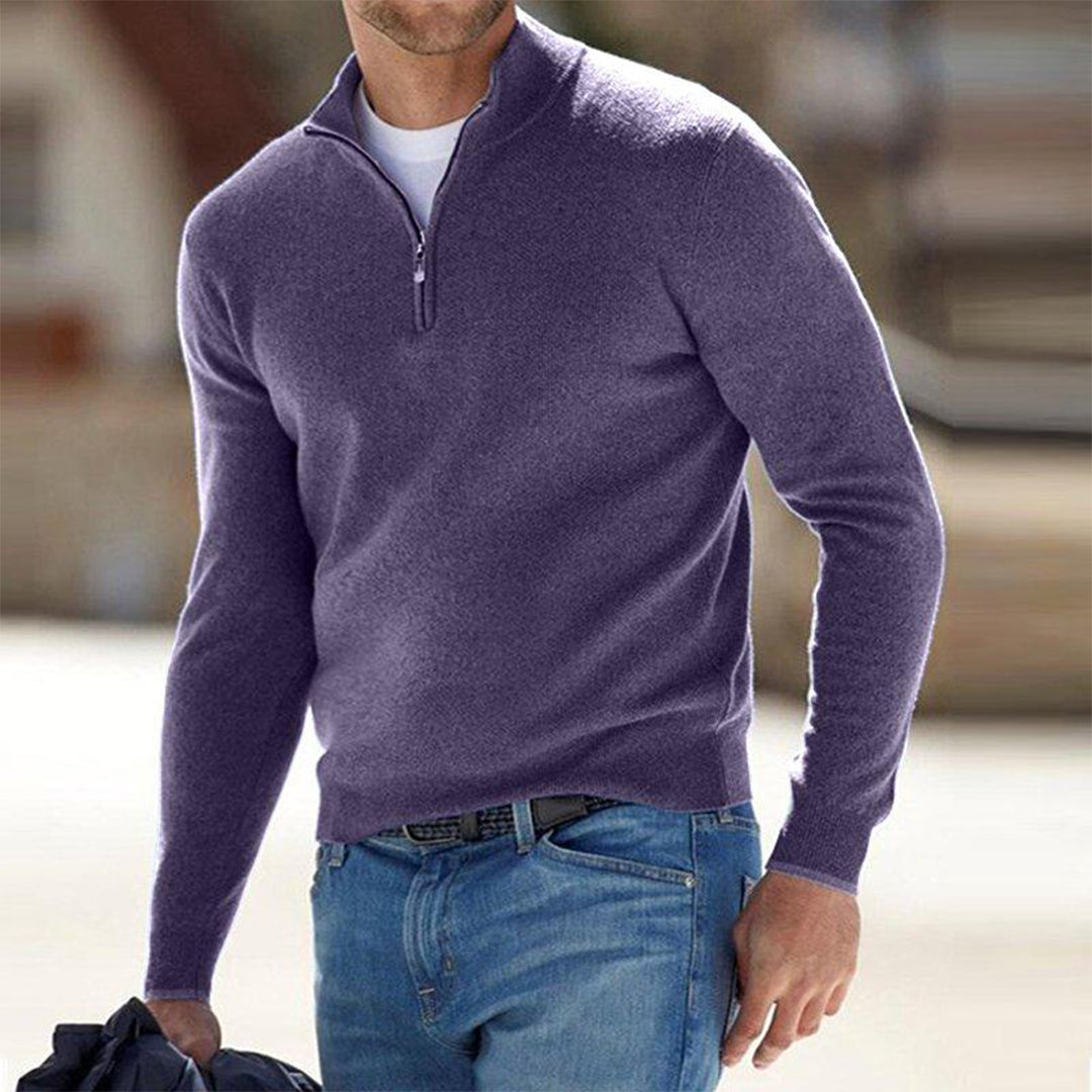 Herrens Dunväst Fleece Med Dragkedja 6