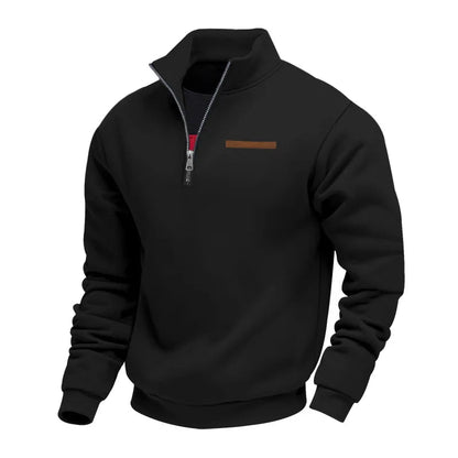Herrens Fleecetröja Casual Modern Design 6