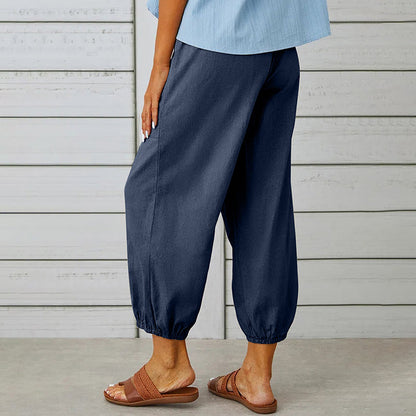 Herrens Fritidsbyxor Mid Waist 3