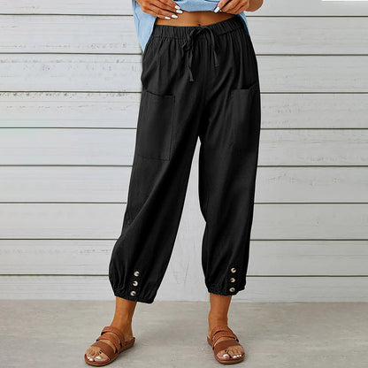 Herrens Fritidsbyxor Mid Waist 6