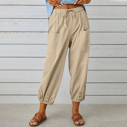 Herrens Fritidsbyxor Mid Waist 7