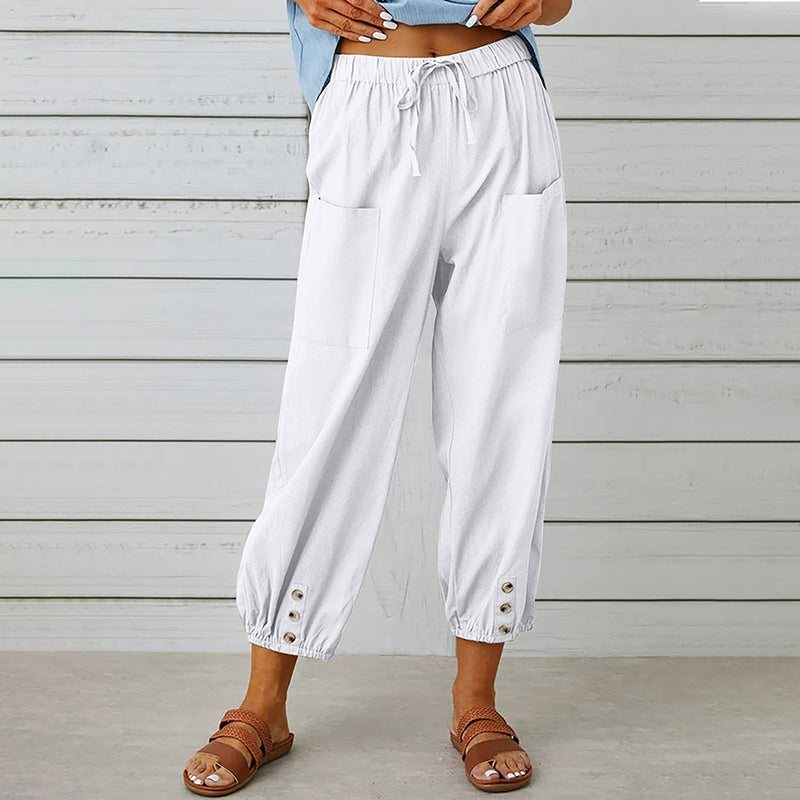 Herrens Fritidsbyxor Mid Waist 9