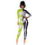 Herrens Halloween Kostym Mumie och Skelett Design Polyester Asymmetrisk 0